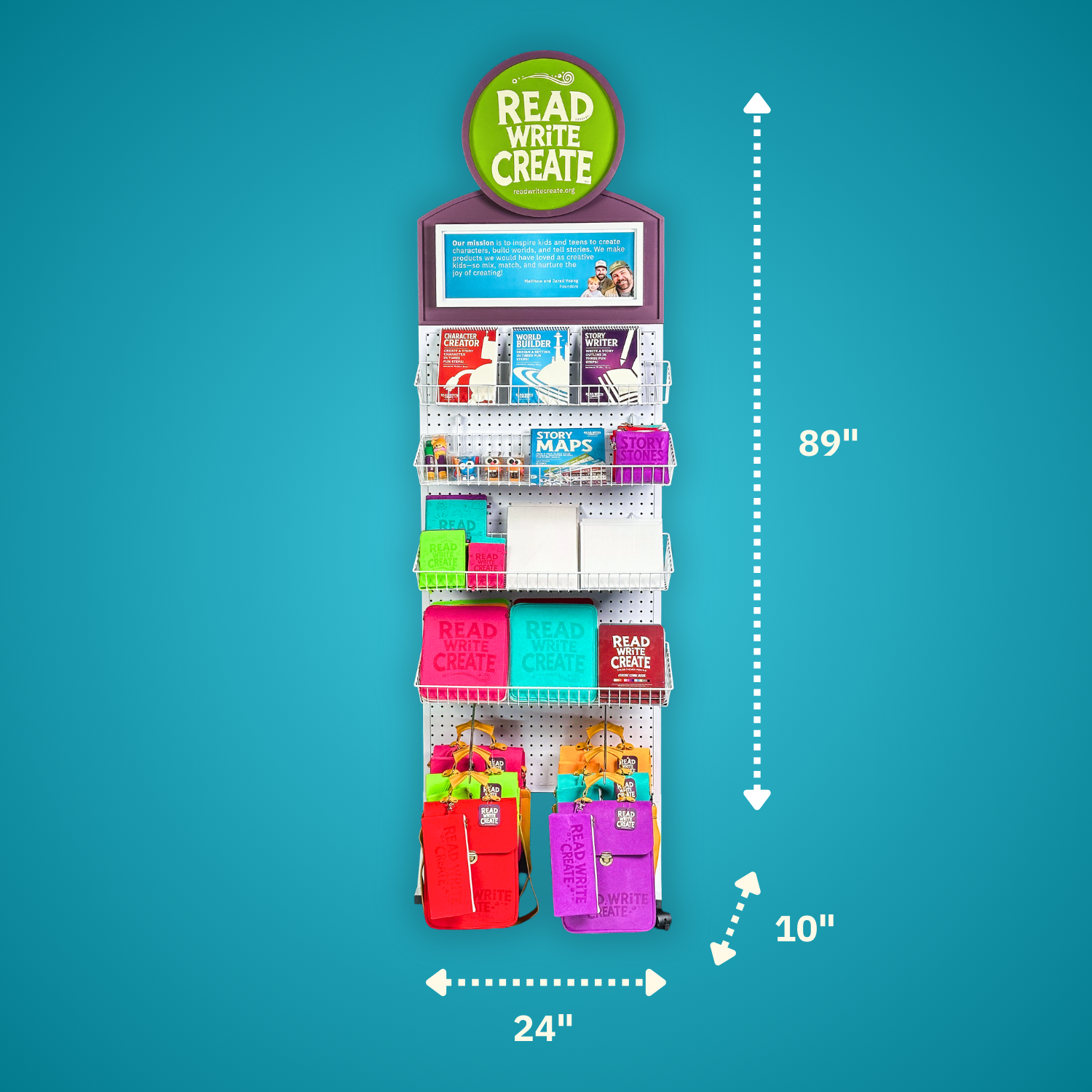 Read Write Create Store Display w/Product Package