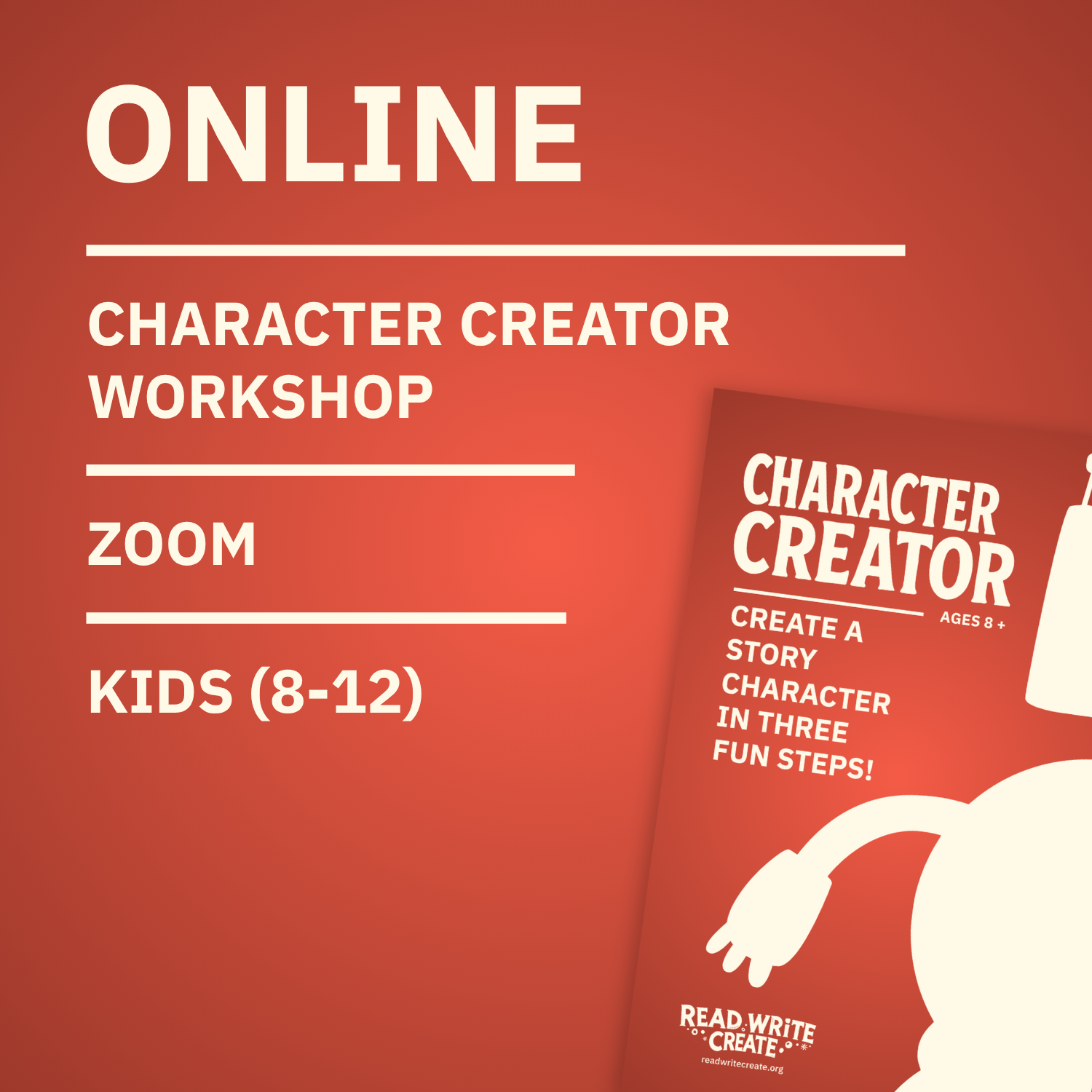 Online Character Creator Workshop for Kids