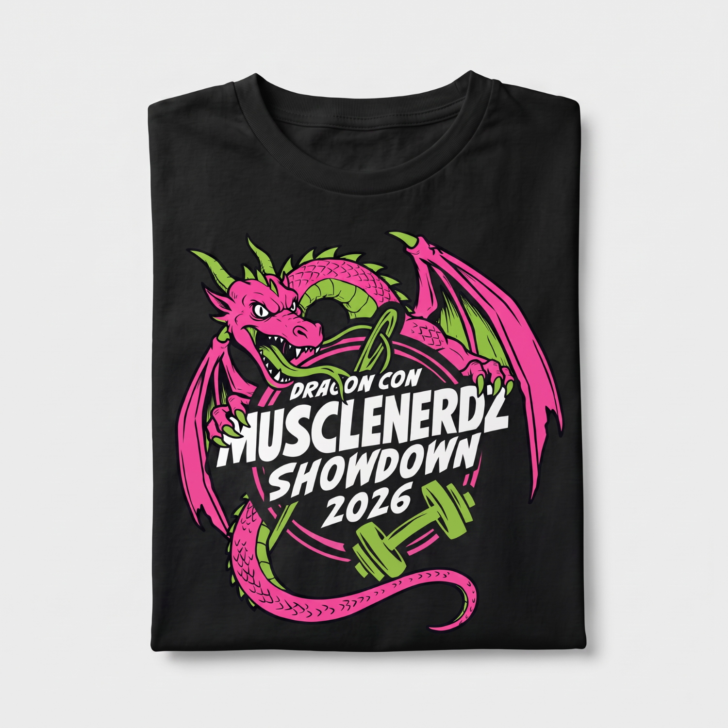 Musclenerdz Showdown Commemorative T-Shirt