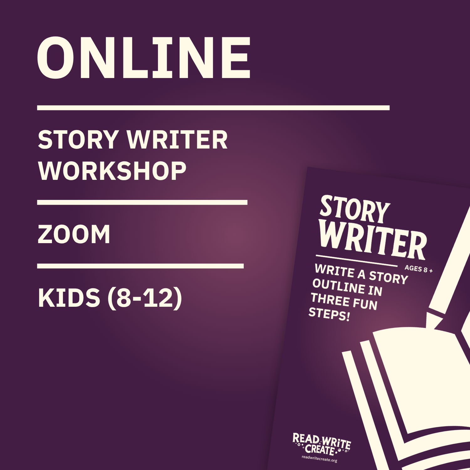 Online Story Writer Workshop for Kids