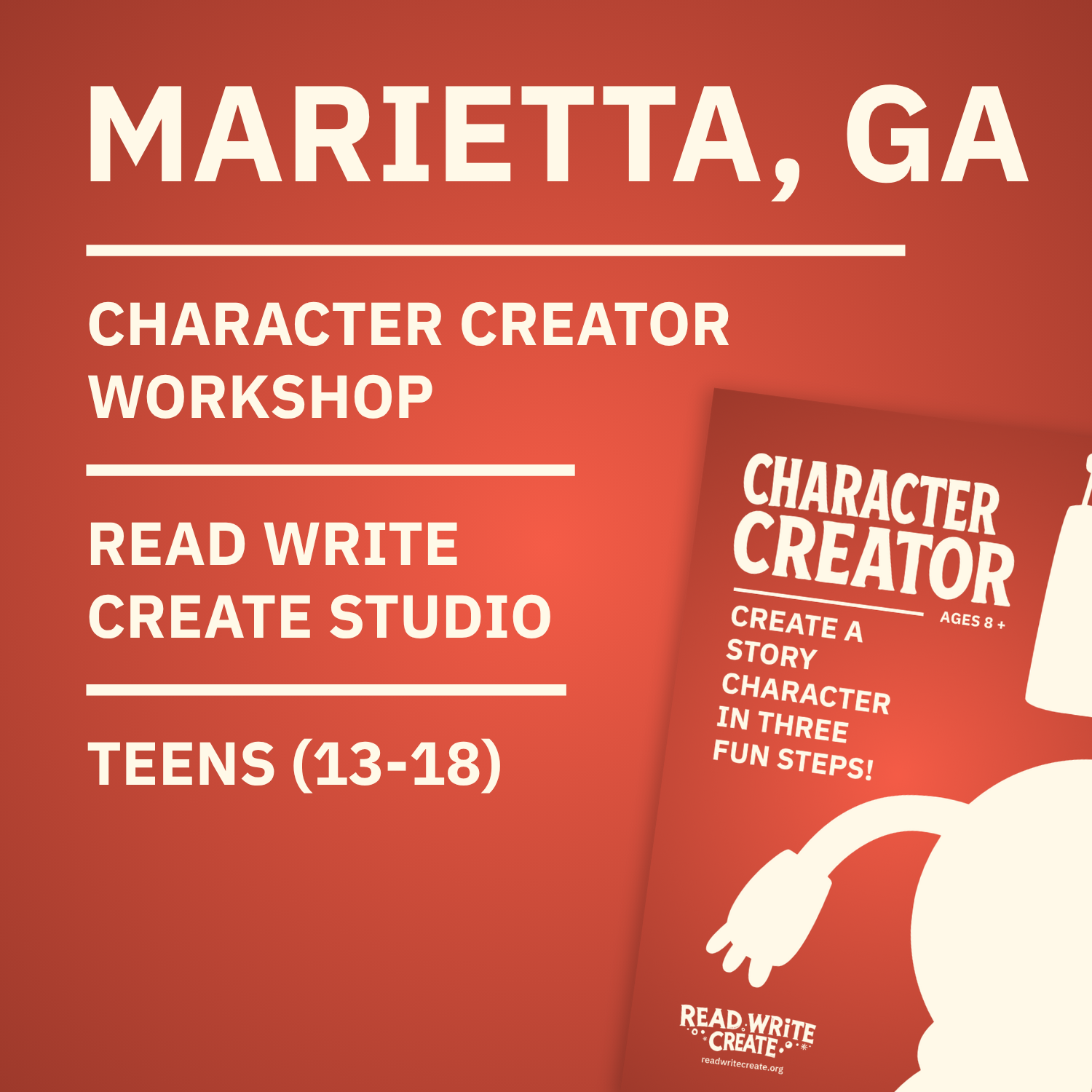 Character Creator Workshop for Teens