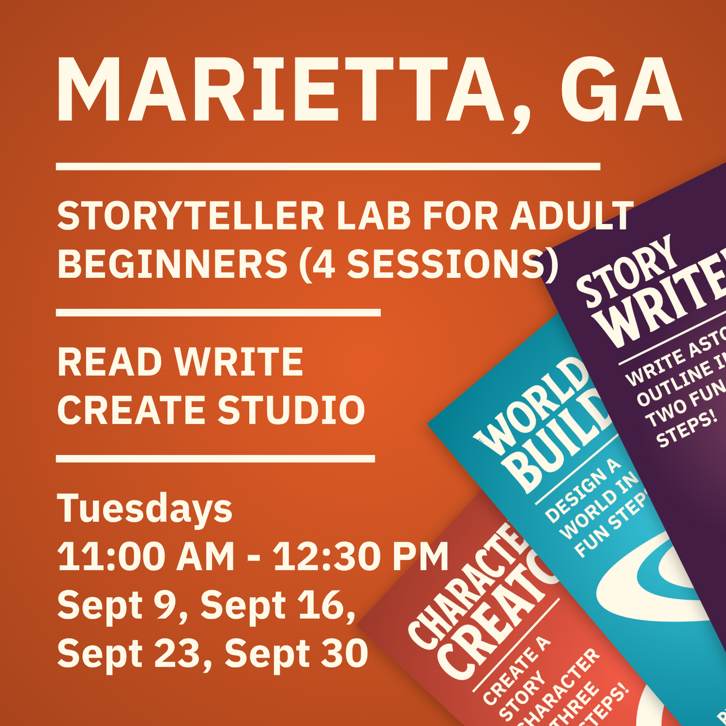Storyteller Lab for Adult Beginners