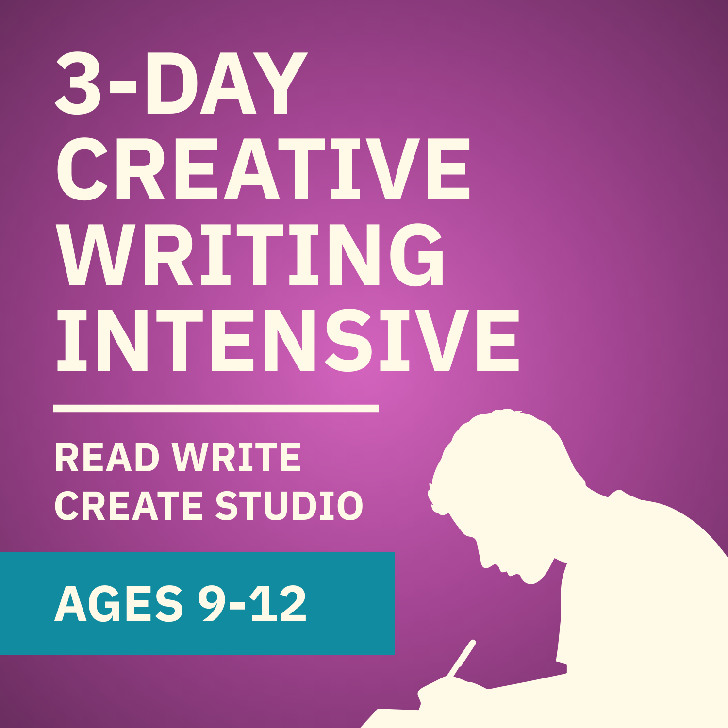 3-Day Creative Writing Intensive (Ages 9–12)