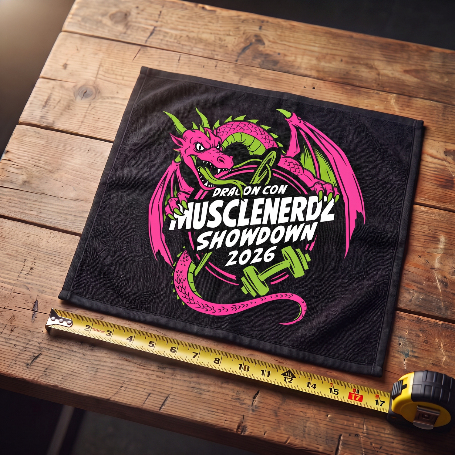 Musclenerdz Showdown Commemorative Workout Towel