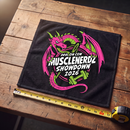 Musclenerdz Showdown Commemorative Workout Towel