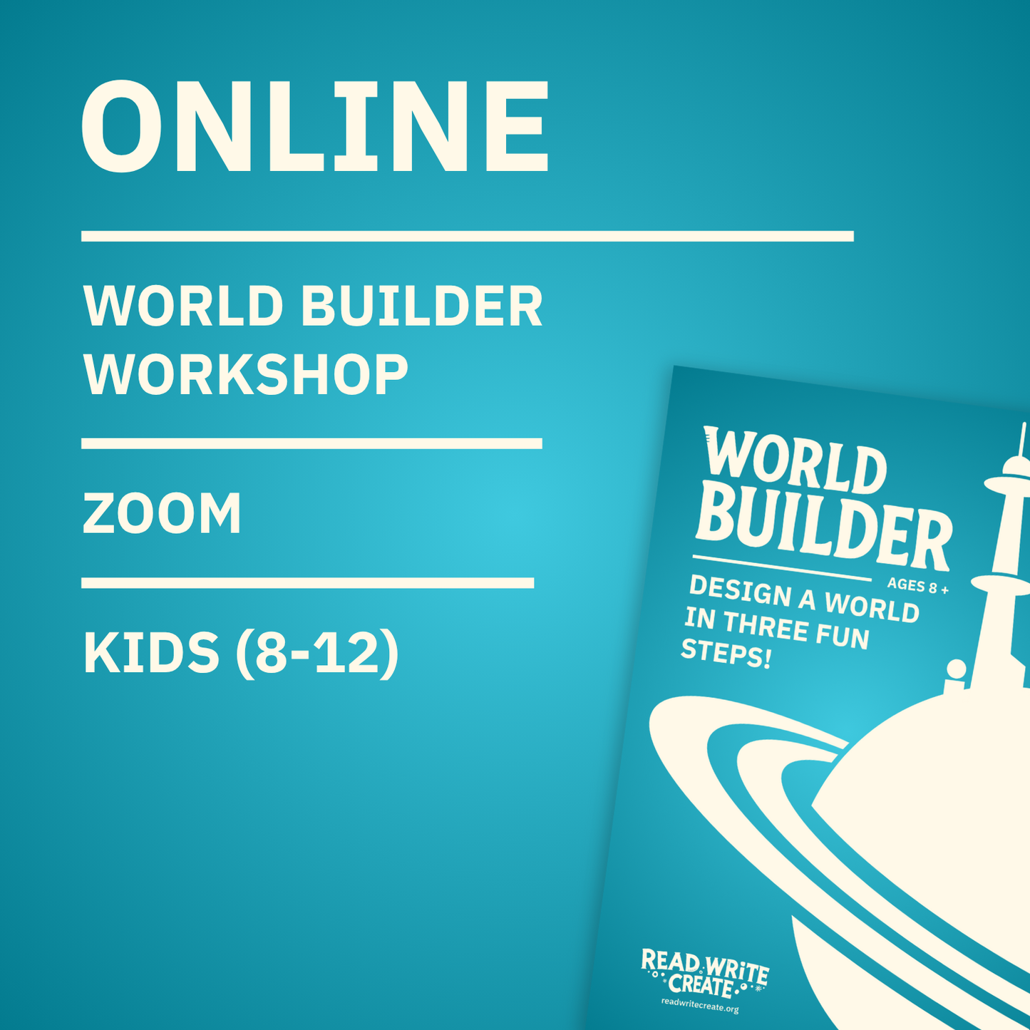 Online World Builder Workshop for Kids