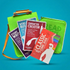 Creative Writing Bundle for Homeschool with Lime Green bag and Classic Comic Book colored pencils